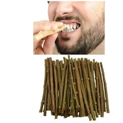 100% Natural Neem Teeth Cleaner Toothbrush Organic Chewing Stick Datun 100 piece