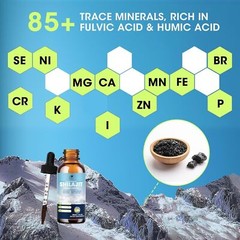 2 Packs * 30ML Organic Himalayan Shilajit Pure Extremely Potent, Fulvic Acid