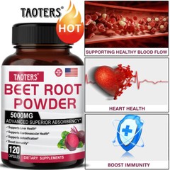 Beet Root Powder 5000mg Supports Blood Circulation and Immune System Health
