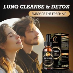 Mullein drops for Lung, Mullein Leaf Extract, Super Concentrated Tincture