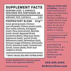 Better WOMAN Bladder Control Supplement (40 capsules) by Interceuticals