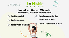 Jamaican Guaco Mikania, Wildcrafted, Air-Dried, Alkaline Herb