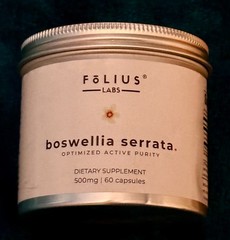 Folius Labs Boswellia Serrata Extract 1000mg/svg Joint Muscle Support 60 Caps