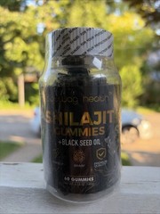 Pure Shilajit Gummies, Men & Women, Shilajit W/ Black Seed Oil 60Pcs, 10/19/26