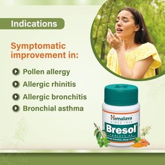Himalaya Bresol Tablets 60 Tabs