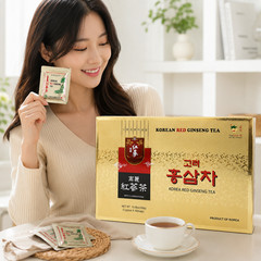 Korean Red Ginseng Tea 100 Packets 6-Year Old Premium Quality