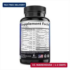 Multivitamin for Men Vitamin A, C, D, E, Zinc, Calcium, Multivitamins for Immune