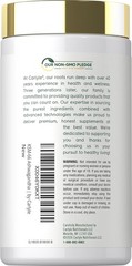 KSM-66 Ashwagandha 600mg | 120 Vegan Caplets | with L-Theanine | by Carlyle