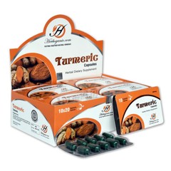 Premium Turmeric Capsules – 10×20 Blister Pack – Herbal Dietary Supplement