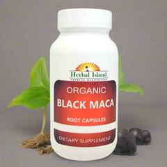 Black Maca Root Capsules – Organic