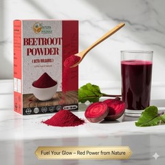 Versatile 100% Natural Beetroot Powder – Ideal for Baking, Smoothies, 5.3 oz