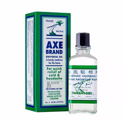 Axe Brand Universal Oil 3ml (PACK OF 3) Quick Fast Relief Cold and Headache