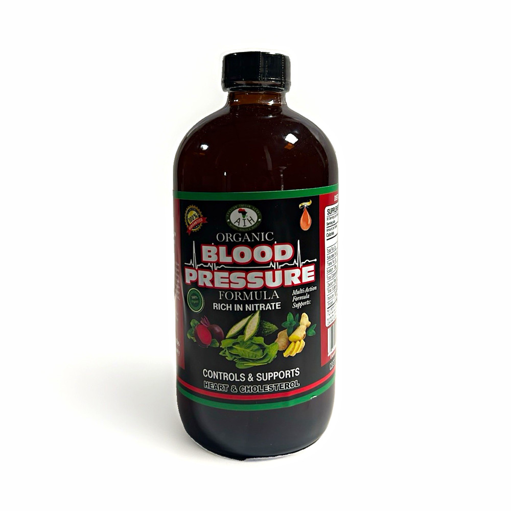 4H Blood Pressure Support Herbal Blend Liquid Supplement Organic 16 fl oz
