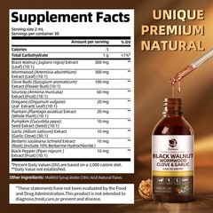 Wormwood Black Walnut Clove Wormwood Herb Extract Combination Liquid Drop