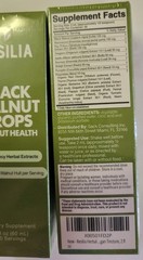 Resilia Black Walnut Drops For Gut Health 2 Oz High Potency Herbs. 2 bottles!