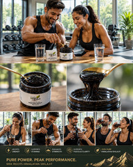 Pure Himalayan Shilajit Resin 35g Lab Tested 75% Fulvic Acid Energy Supplement