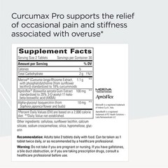 Curcumax Pro – Movement Support Formula with Meriva Curcumin Extract* – Dairy…
