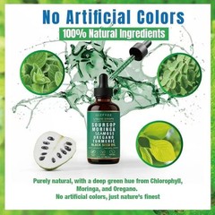 Soursop Bitters Liquid Drops 10-in-1 with Nori, Moringa, Turmeric, Black Seed