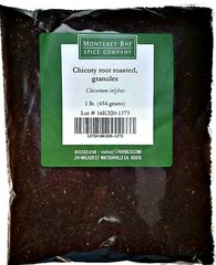 CHICORY ROOT Roasted Granules 1 LB – NATURAL Coffee and Tea Substitute – CAFF…