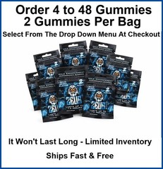 Zeus Wild Berry Gummies – Male Virility & Stamina – 2 Per Bag – 4 to 48 Gummies
