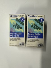 Motherlove More Milk Moringa – Liquid Herbal Supplement (45 ml) | Pack of 2