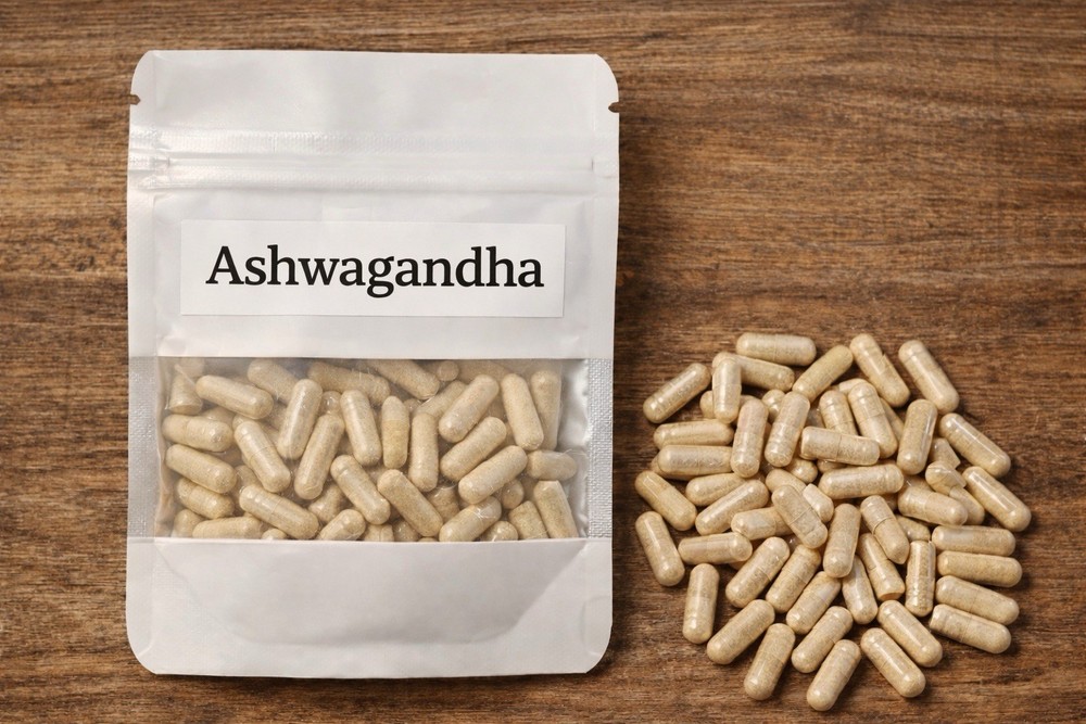 Ashwagandha Herbal Supplement Capsules