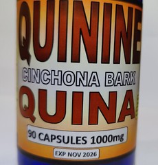 Quinine/Cinchona/peruvian bark jesuit’s bark quinine tree 90/1000mg Natural Caps