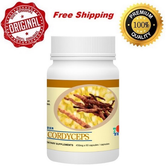 2 boxes DXN 100 % Cordyceps Sinensis – 2×60 Capsules x 450 mg – Free Shipping