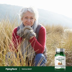 Yucca Root Capsules 1000mg | 100 Count | Non-GMO, Gluten Free | by Piping Rock