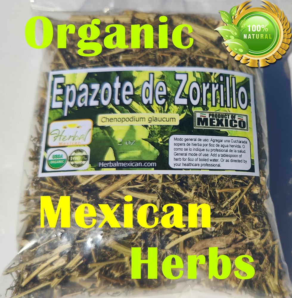 Epazote de Zorrillo, Epazote de perro, Lombrices, Parasitos, Amibas, Chenopodium