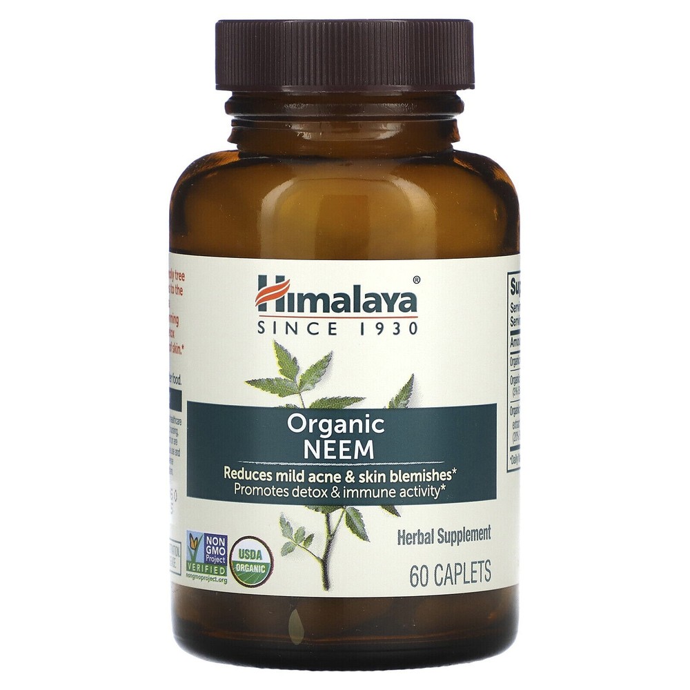 Himalaya Organic Neem 60 Caplets | From India