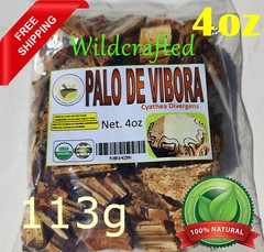 4oz Palo de vibora,Raiz Azteca, raiz de vibora, Palo de la vibora Wild Crafted