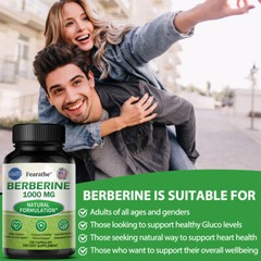 Berberine 1000mg Capsules* Healthy Immune System Support