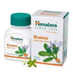 Himalaya Brahmi 60 Tablets (Pack of 3) – Natural Brain Support – Exp. 03/2027