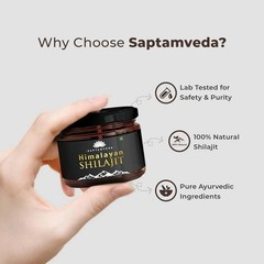 Saptamveda Himalayan Shilajit Resin 20gm Each Set Of 2