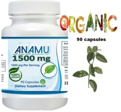 Anamu Petiveria Organic Petiveria Immune Support detox 90 capsules 1500mg USA