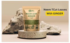 Neem Ginger Tea – 8 oz – Caffeine-Free Herbal Blend – Immunity & Digestive