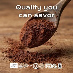U Chocolate Organic Cacao Powder Natural Fresh From our Farm 1 bag 16 oz