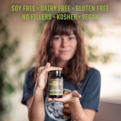 Sunwarrior Enzorb Plant-Based Vegan Digestive Enzymes Spore Based Probiotic 90ct