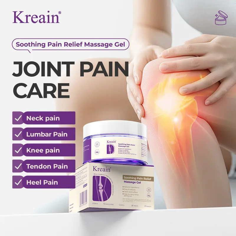 Rapid Relief Muscle Therapy Gel Soothes knees, lumbar, neck, hands, and feet