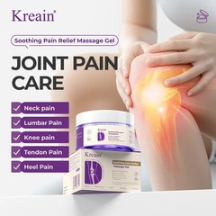 Rapid Relief Muscle Therapy Gel Soothes knees, lumbar, neck, hands, and feet