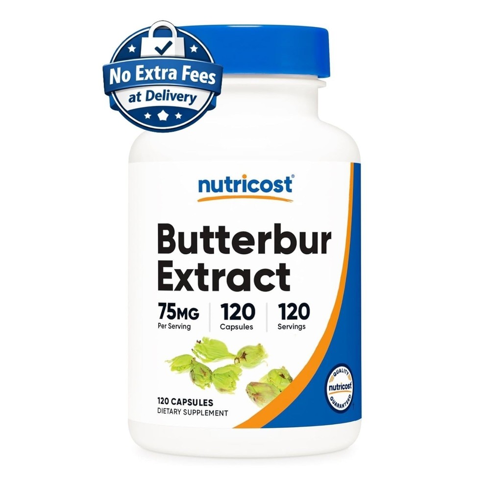 Extracto de Petasita 75mg 120 Cápsulas | Petasites japonicus | 120 Porciones