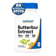 Extracto de Petasita 75mg 120 Cápsulas | Petasites japonicus | 120 Porciones