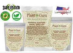 1000 Moringa Oleifera Seeds Kernel 8 oz SHELLED Fresh Organic Semilla De Moringa