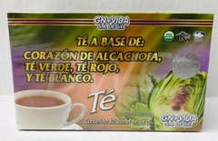 Te de Alcachofa Detox Tea GN+Vida ORIGINAL Artichoke Green Tea and More 30 DAY