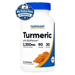Cúrcuma Curcumina 2300mg con BioPerine y Extracto Pimienta Negra | 90 Cápsulas