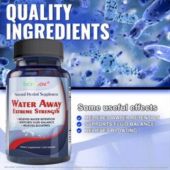 Water Away Pills Maximum Strength – Herbal Diuretic Pills for Water Retention