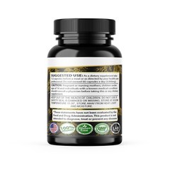 Himalayan Premium Pure Shilajit 120 Caps, IMPROVES VIGOR-VITALITY USA