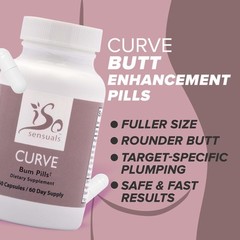 IsoSensuals Curve Butt Enhancement Pills (60 Day Supply)