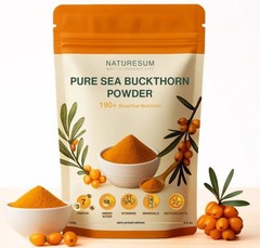 100% Pure Sea Buckthorn Berry Powder | 3.5 oz (100g) | Finest Quality